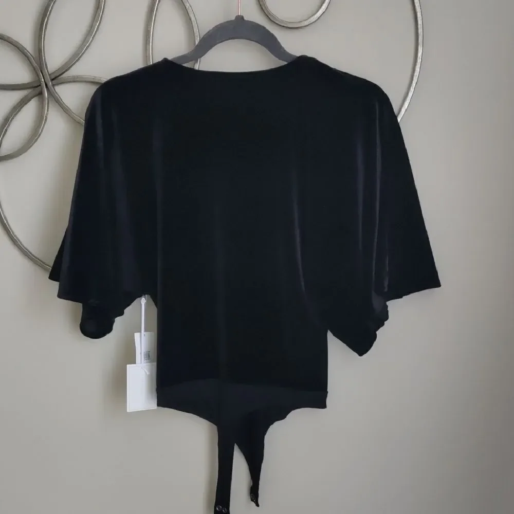 1.State black Velvet Top - Picture 6 of 7